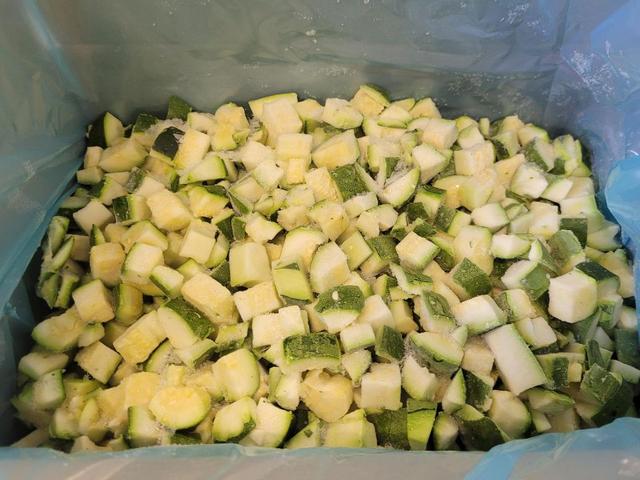 Courgette Cube IQF