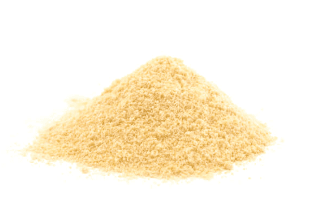 Fine white almond powder