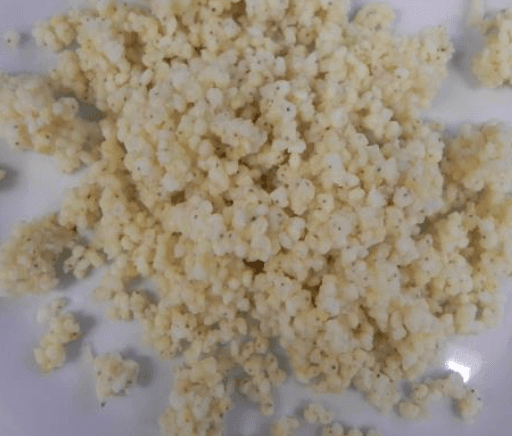 Iqf pre-cooked spelt