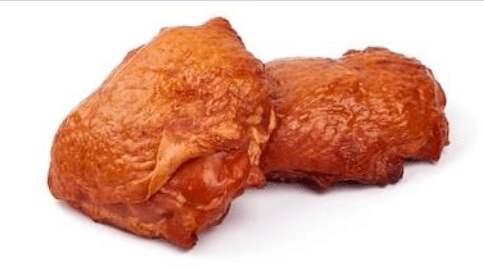 Halal smoked chicken thigh, 1kg bag - frozen