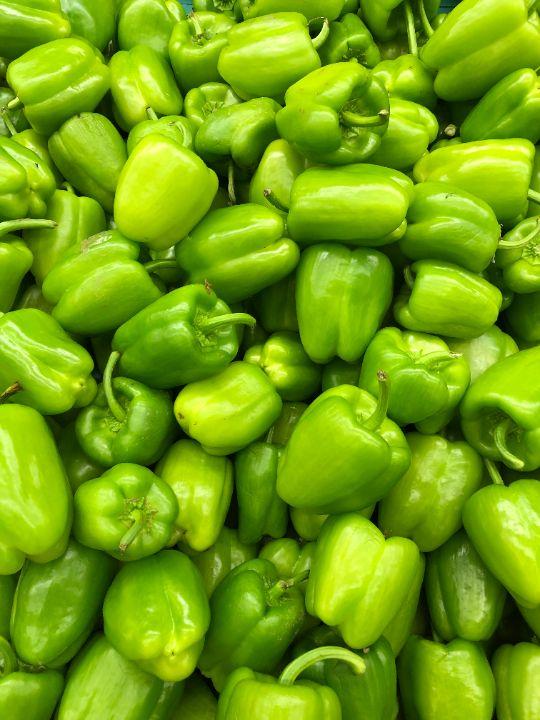 IQF green pepper 10x10 mm - by full truck