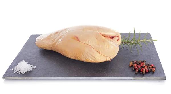 Foie gras de canard cru déveiné congelé
