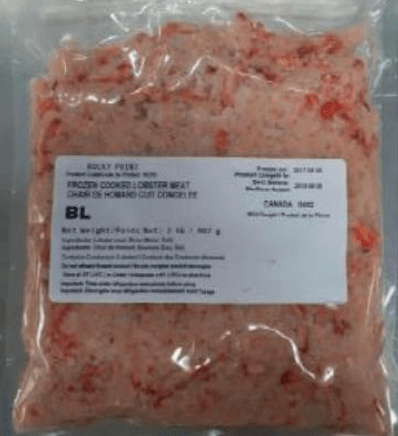 Cooked Canadian Lobster Meat - MSC, frozen