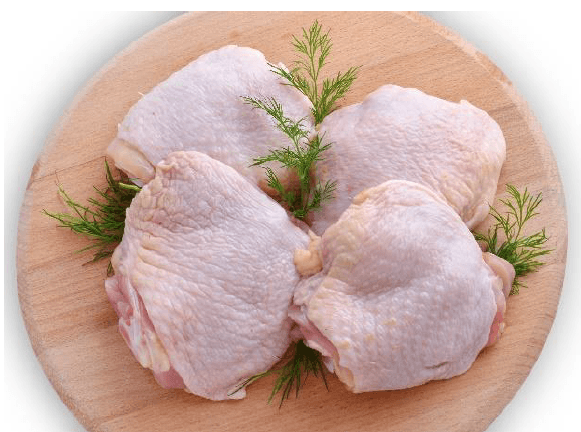 Haut de cuisse de poulet 140/180g surgelé