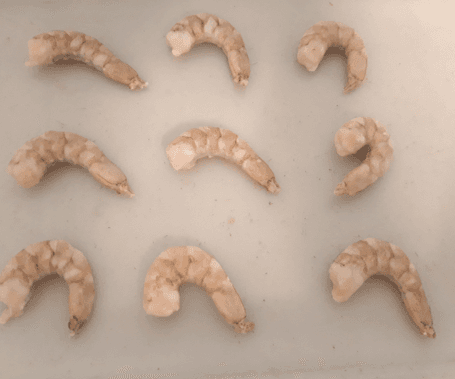 Crevettes déco déveinées crues 61/70 ASC surgelées